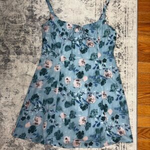 Princess Polly Blue Floral Dress